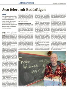 Awo Weihnachtsfeier am 24 Dezember